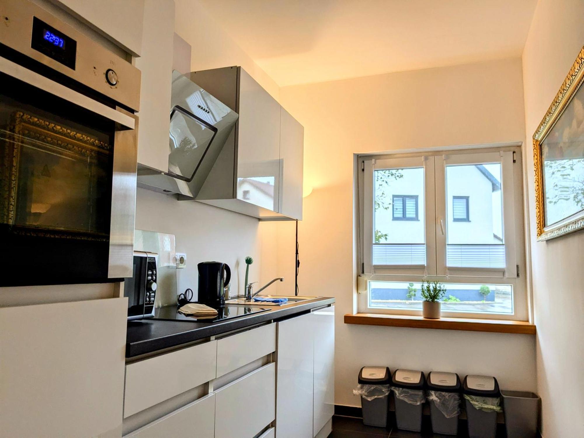 55Qm Messe Wohnung, Trade Fair, 6 Minuten Zur Messe ไรน์ชเตทเทน ภายนอก รูปภาพ